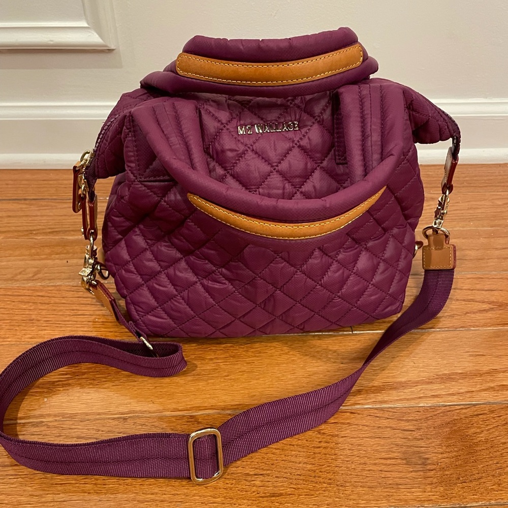 MZ Wallace small Sutton in Elderberry. Discontinued color in excellent condition